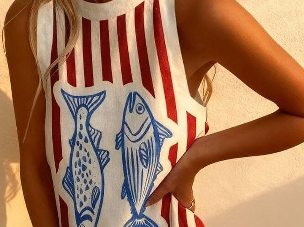 SORAVEA Sardine Stripes detail