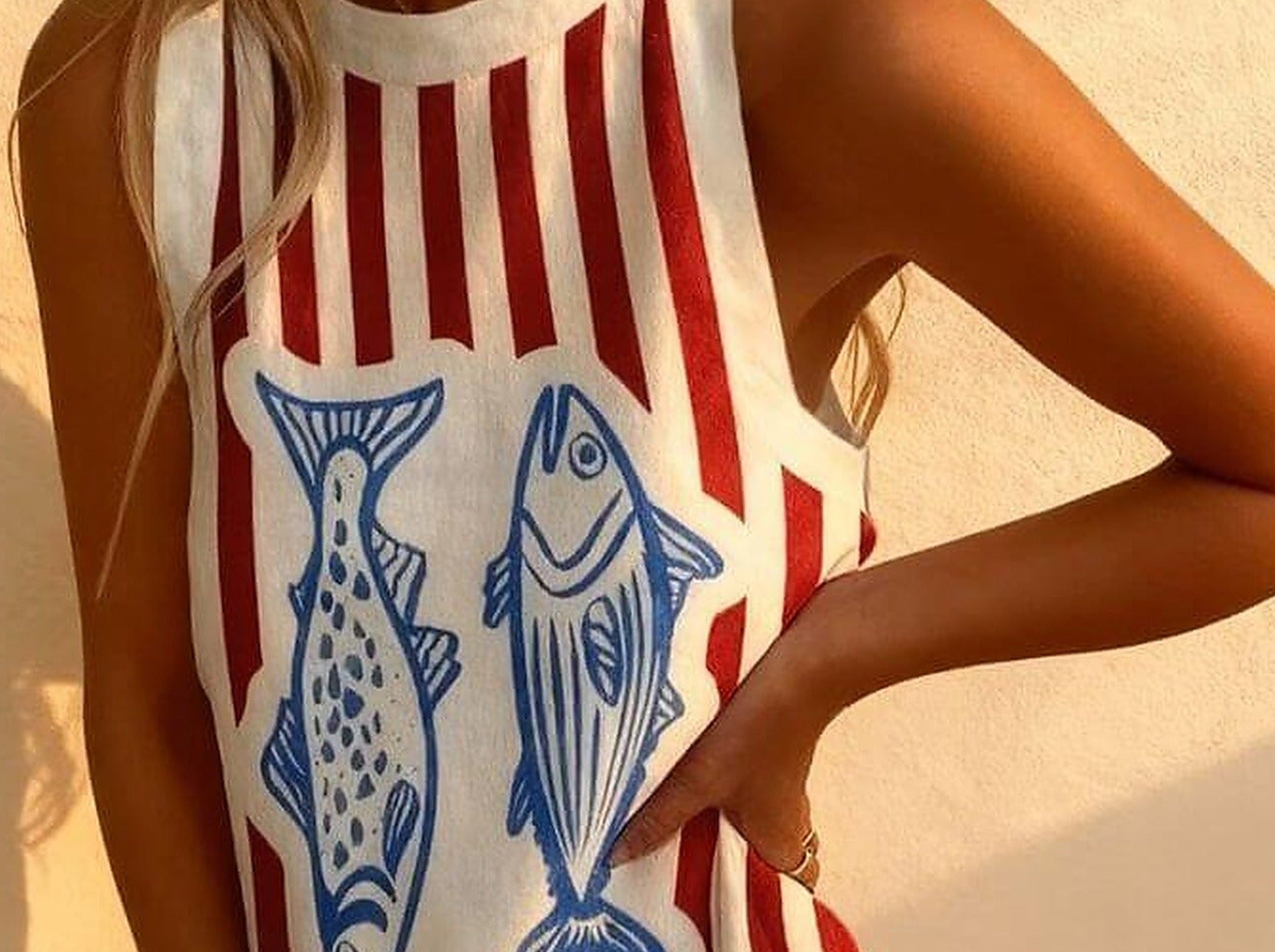 SORAVEA Sardine Stripes detail