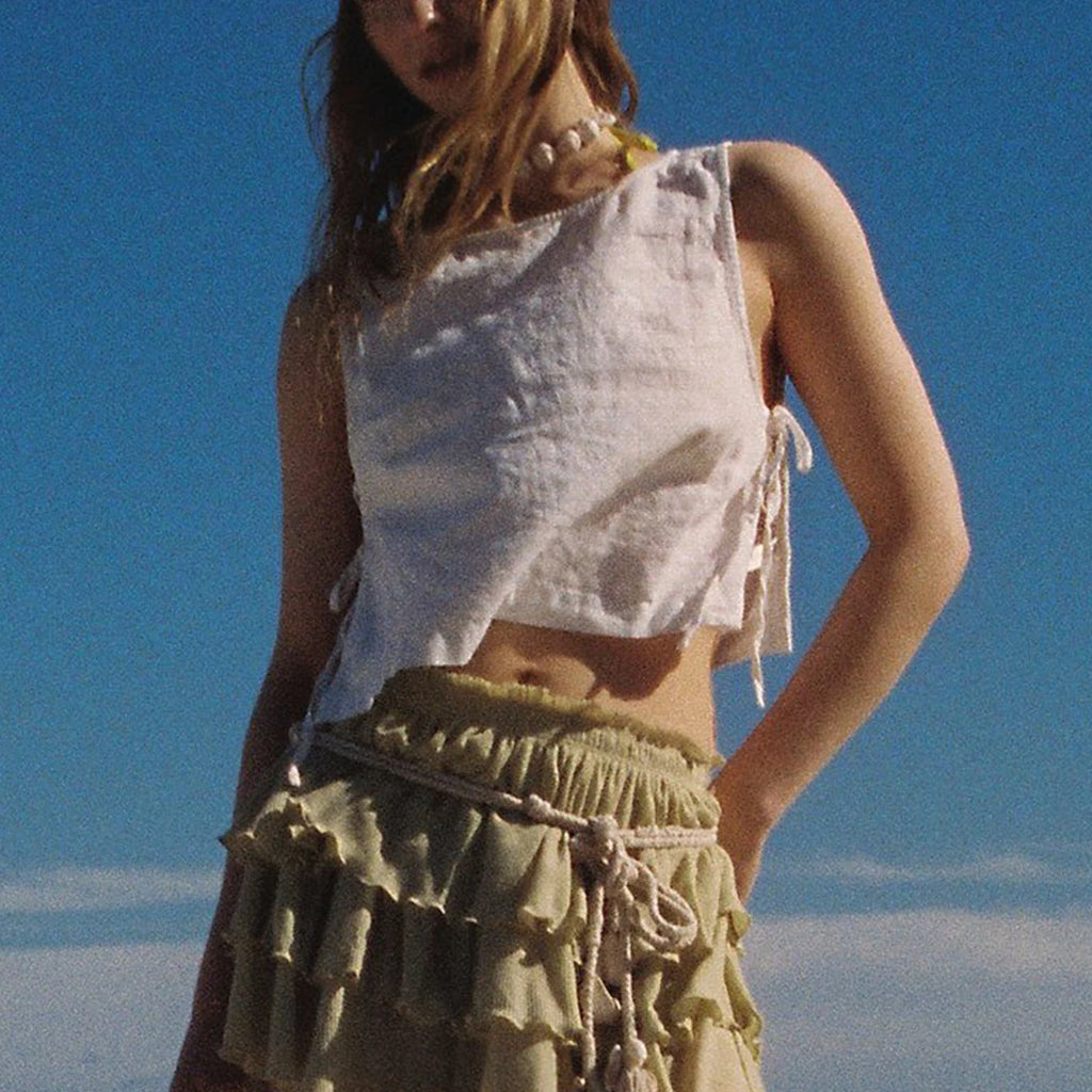Liv linne vest styling