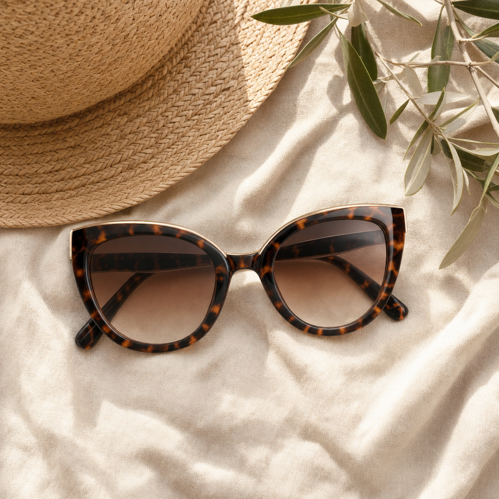 Bardot tortoiseshell cat-eye sunglasses 4