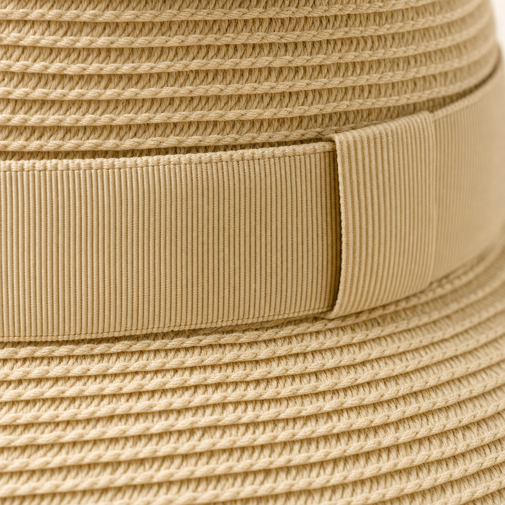 Capri natural straw wide-brim sun hat 3